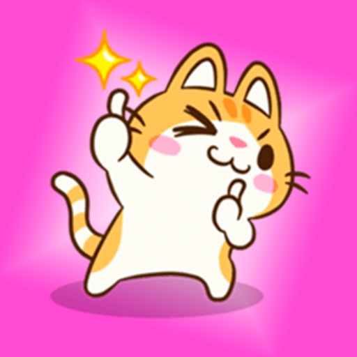 Ginger Cat Stickers! icon