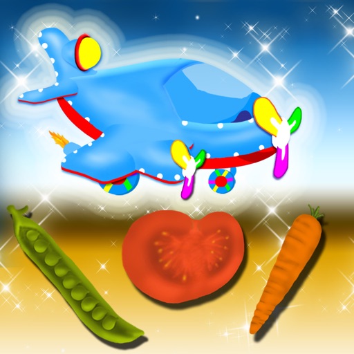 Vegetables Magical Flight Game iOS App