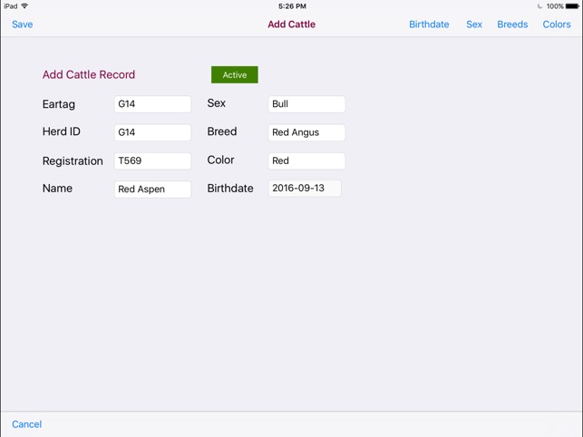 Cattle Feeding Database(圖4)-速報App