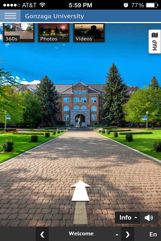 Gonzaga Virtual Tour screenshot 2