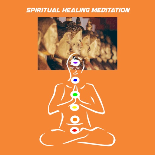 Spiritual healing meditation + icon