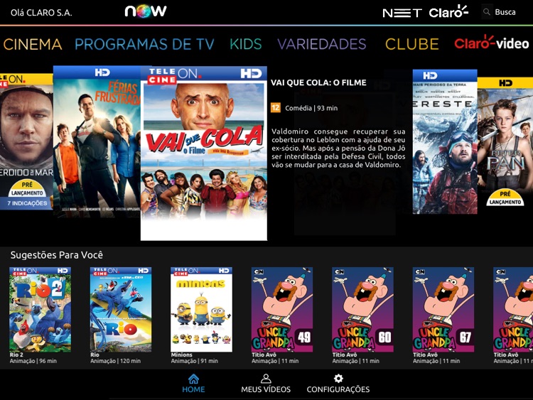 net now claro tv