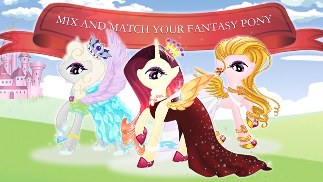 Little Princess Pony Dress Up And Salon 