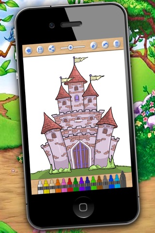 Paint and Color Princesses coloring book – Pro screenshot 3