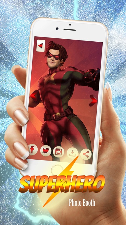 Superhero Photo Montage Booth Funny Pic Maker Game screenshot-3