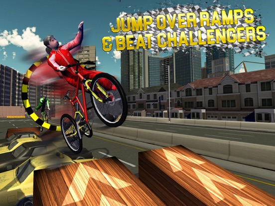 自転車ライダーのレーシングシミュレーター＆バイクライディングゲームのおすすめ画像2