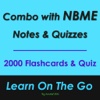 Combo With NBME Notes &Quizzes 2000 Flashcards