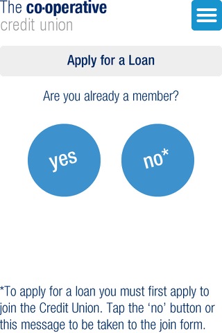 The Co-operative Credit Union screenshot 2