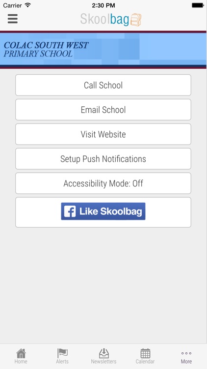 Colac South West Primary School - Skoolbag screenshot-3