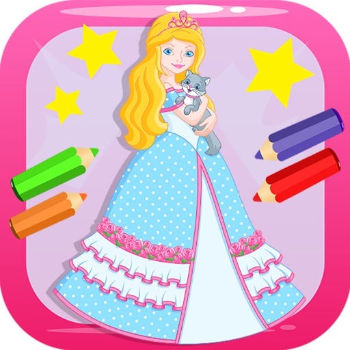 Princess fairy coloring sheets pages