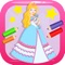 Best coloring pages game for kids full of princess in several style and location suit for your toddler that help them develop art skill