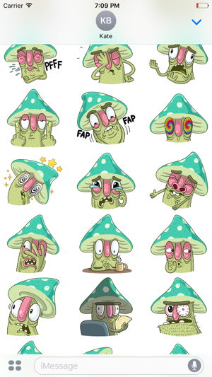 Mushroom! Stickers(圖2)-速報App