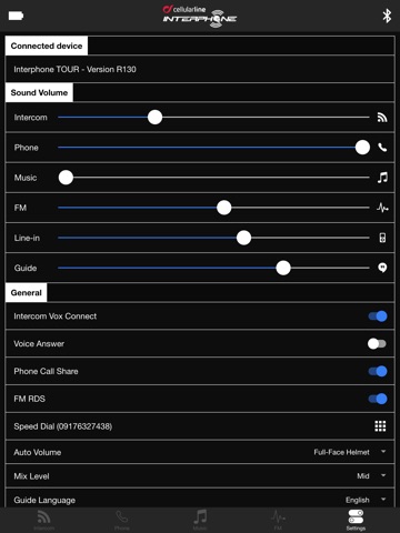 Interphone Control screenshot 2