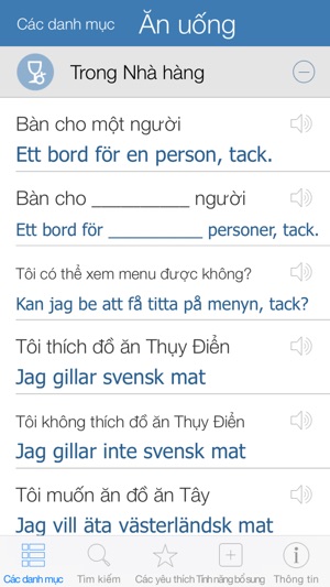 Swedish Pretati - Nói tiếng Thụy Điển với Bản dịch