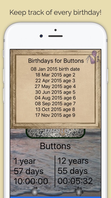 How to cancel & delete Pet Age & Birthday Tracker for 200+ Breeds from iphone & ipad 4