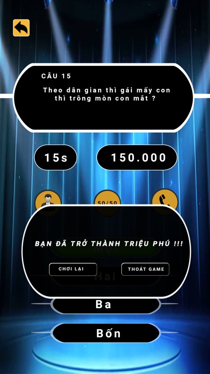 Đi tìm triệu phú HD screenshot-4