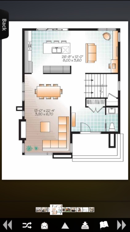 Contemporary - House Plans Collection screenshot-3