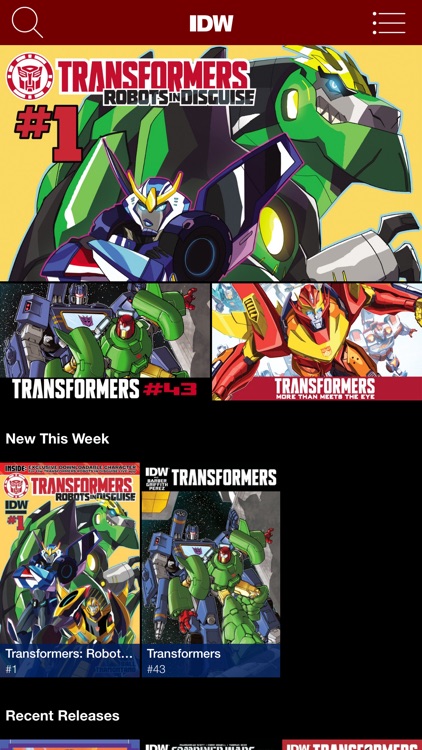 Transformers Comics