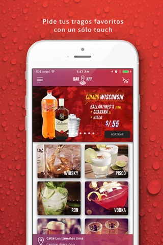 Bar App Delivery screenshot 2