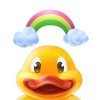 Rubber Ducky Stickers: Desmond Duck