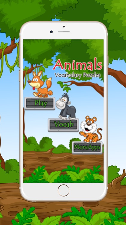 Vocabulary Animals Fun Activities For Kindergarten