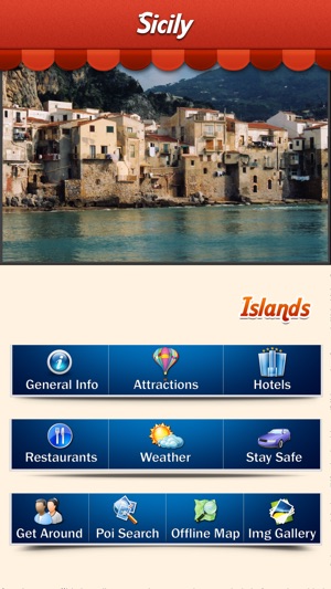 Sicily Island Offline Travel Guide