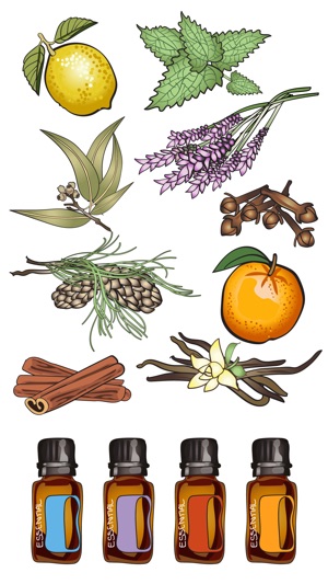 Essential Oil & Aromatherapy Stickers