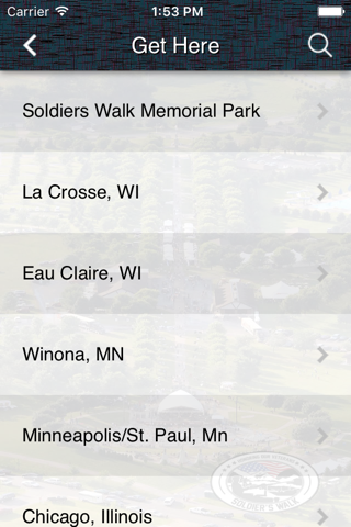 Soldier's Walk Memorial Park screenshot 3