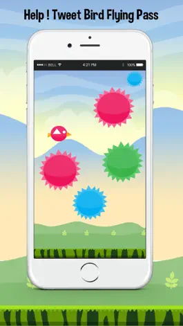 Game screenshot Tropical Flappy : Help Tiny Tweet Bird Crush Color apk