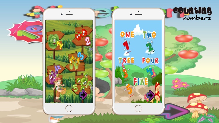 Learn number counting english for preschoolers