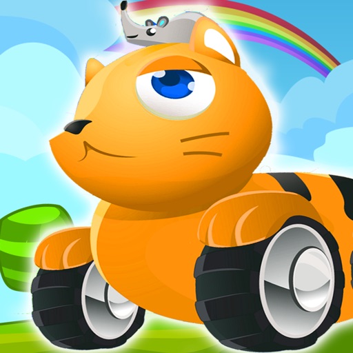 Animal Cars Kids Racing Game iOS App