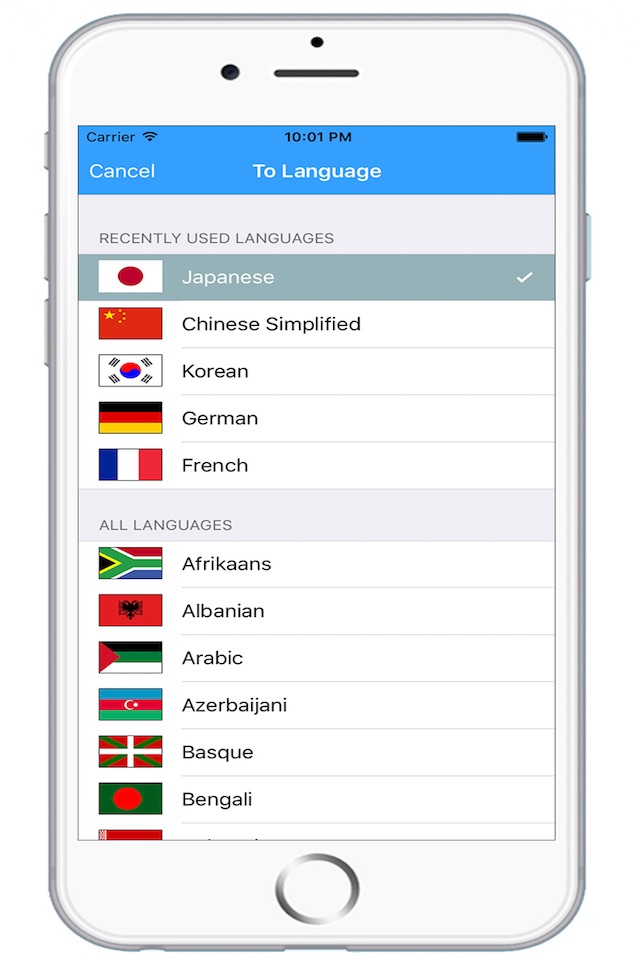 Translator Dictionary - Best All Language Translation to Translate Text with Audio Voice screenshot 2
