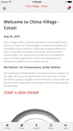 China Village - Cotati Online Ordering(圖1)-速報App