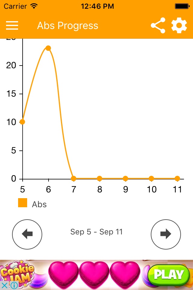 BodyTastic: ABS 6 pack Workout Excercise abdominal screenshot 4