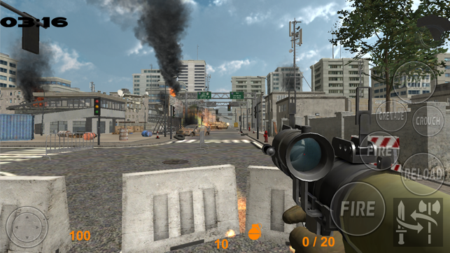 Call of Modern Sniper Commando Game(圖1)-速報App