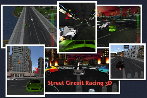 Street Circuit Racing 3D Extreme Speed Racer Game screenshot 2