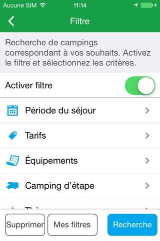 CampingCard ACSI screenshot 3