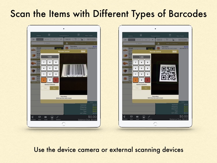 Ring It Up for iPad: Invoicing Point of Sale