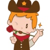 Cool Cowboy Stickers! Western Style!