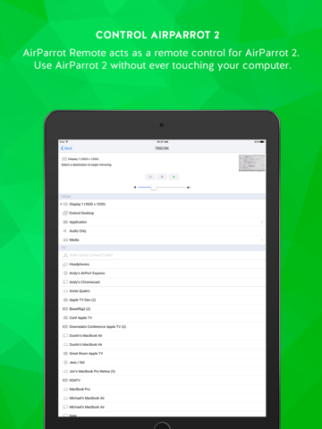 AirParrot Remote screenshot 2