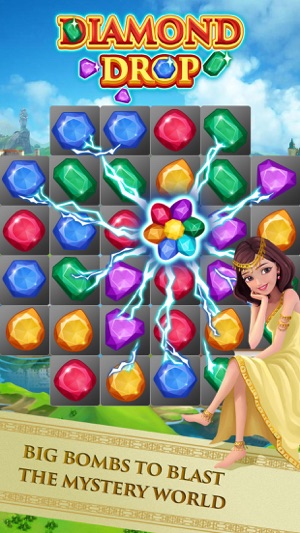 Diamond Drop - Match gems & jewel