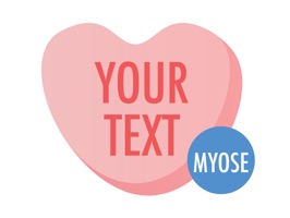 Candy Hearts - MYOSE - Make Your Own Sticker Emoji