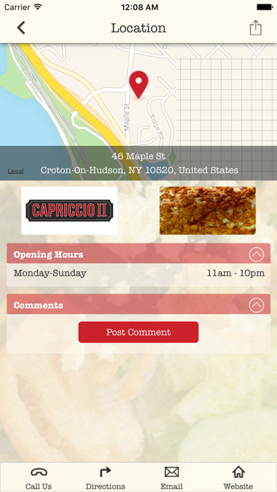 How to cancel & delete Capriccio 2 Pizza from iphone & ipad 3