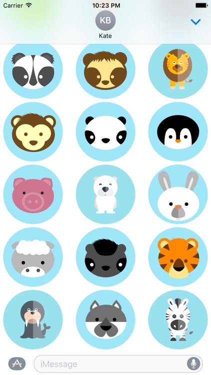 Cute Animal Stickers Pack