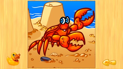 Ocean Animals Puzzle – Funny baby first block sea animal puzzles for kids and toddlers including pets coloring book 1.3.1 IOS -