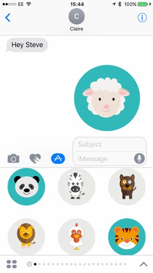 Sticker Zoo for iMessage(圖3)-速報App