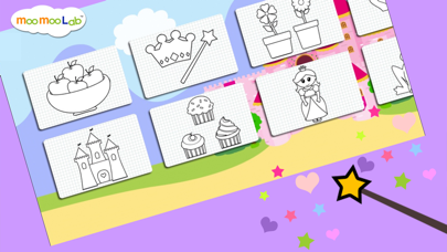 Princess Sticker Games and Activities for Kids screenshot 3