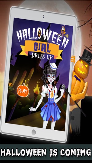 Halloween Girl DressUp - Monster Dressup