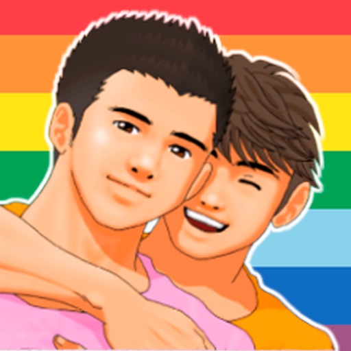 Sweet Love Gays ● Emojis & Stickers for iMessage icon