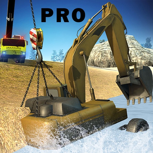 Stuck Excavator: Crane Rescue Pro icon